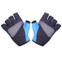 Мотоперчатки YM001-15 (короткие) синие size L