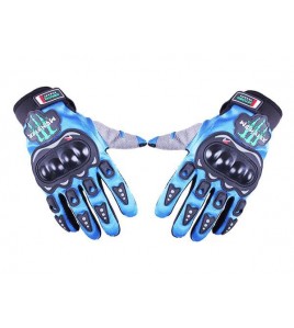 Мотоперчатки синий текстиль size XL