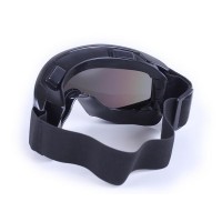 Мотоочки (стекло хамелеон) VIRTUE, черные