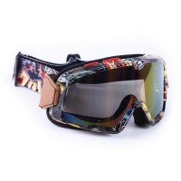 Мотоочки V002 VIRTUE, коричневые