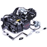 Двигатель 110CC - Актив, полуавтомат + карбюратор, BLACK - TATA LUX