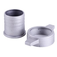 Переходник мотопомпы алюминиевый с фланца на шланг (тип 2) - V50