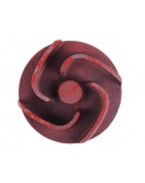 Крыльчатка мотопомпы 4 лопасти, под резьбу М17 - V80