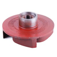 Крыльчатка мотопомпы 4 лопасти, под шпонку диаметр 20 мм