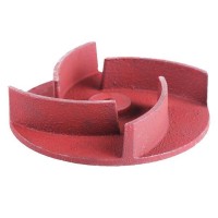 Крыльчатка мотопомпы 4 лопасти, под шпонку диаметр 19 мм (тип 1)