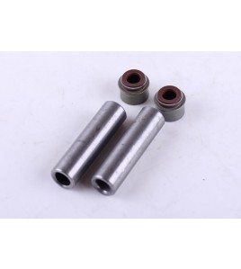 Направляющие клапанов + сальники, к-т на 2 клапана - 186F - Premium