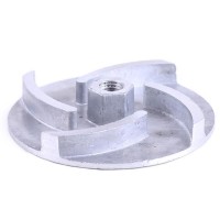 Крыльчатка мотопомпы (для 10) 4 лопасти, под резьбу М10