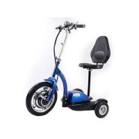 Электросамокат с сиденьем (сиденье - спинка) (синий) T06-1 36V350W 12AH - SM