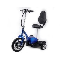 Электросамокат с сиденьем (сиденье - спинка) (синий) T06-2 48v500W 12AH - SM