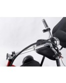 Электросамокат с сиденьем (сиденье - спинка) (синий) T06-2 48v500W 12AH - SM