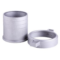 Переходник мотопомпы с фланца на шланг под выход 100 мм