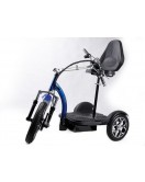 Электросамокат с сиденьем (сиденье - спинка, передний амортизатор) (синий) T06-3 48V500W 12AH - SM Электросамокат с сиденьем (сиденье - спинка, передний амортизатор) (синий) T06-3 48V500W 12AH - SM