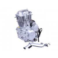 Двигатель (167FMJ) - CG250 с воздушным охлаждением (без крышки звезды цепи) Двигатель (167FMJ) - CG250 с воздушным охлаждением (без крышки звезды цепи)