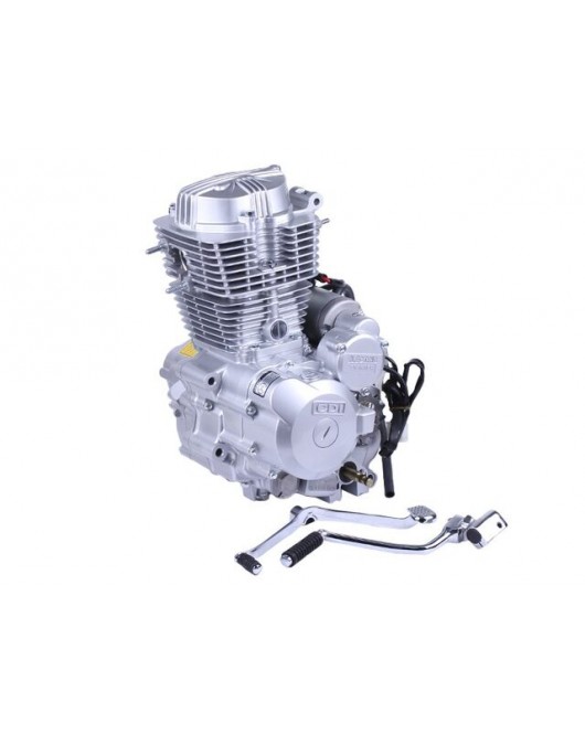 Двигатель (167FMJ) - CG250 с воздушным охлаждением (без крышки звезды цепи)