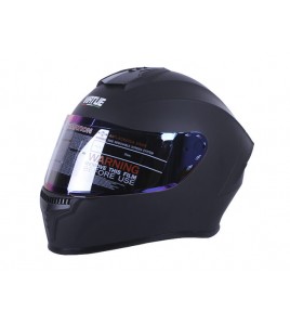 Шлем MD-813 черный матовый, стекло хамелеон size M - VIRTUE