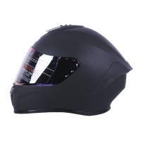 Шлем MD-813 черный матовый, стекло хамелеон size L - VIRTUE