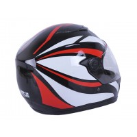 Шлем MD-101B черный полосатый size S - VIRTUE