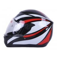 Шлем MD-101B черный полосатый size S - VIRTUE