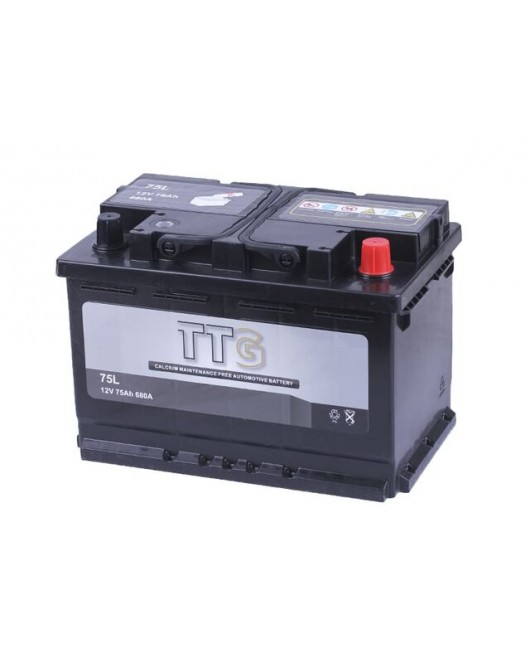 Аккумулятор 75AH 12V (L) 278*175*190 мм - TTG