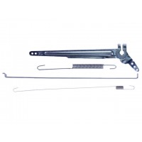 Рычаг привода дроссельной заслонки + тяга + пружина - 188F YBX