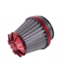 Фильтр нулевой KM красный 48-50/35/28 мм прямой - АМ YBX