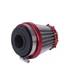 Фильтр нулевой KM красный 48-50/35/28 мм прямой - АМ YBX