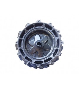 Колесо безвоздушное со ступицей 24мм, (левое) 3,5*6 TATA