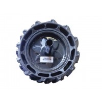 Колесо безвоздушное со ступицей 24мм, (левое) 3,5*6 TATA