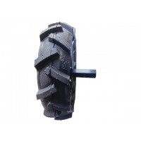 Колесо безвоздушное со ступицей 24мм, (левое) 3,5*6 TATA