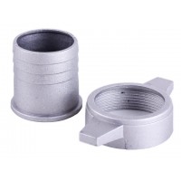 Переходник мотопомпы алюминиевый с фланца на шланг (тип 2) - V50 YBX