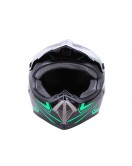 Шлем MD-905 зеленый size M - VIRTUE