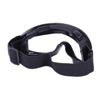 Мотоочки (стекло однотонное) VIRTUE, черные