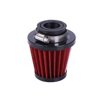 Фильтр нулевой бордо Ø28/35 мм прямой универсальный - АМ