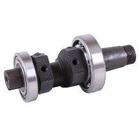 Коленвал в сборе + подшипники 2 шт. + шестерня - 190N - Premium УЦЕНКА