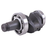 Коленвал в сборе + подшипники 2 шт. + шестерня - 190N - Premium УЦЕНКА