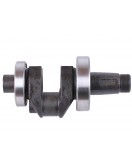 Коленвал в сборе + подшипники 2 шт. + шестерня - 190N - Premium УЦЕНКА