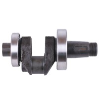 Коленвал в сборе + подшипники 2 шт. + шестерня - 190N - Premium УЦЕНКА