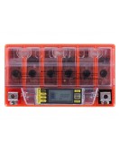 Аккумулятор гелевый YTX7A-BS 7АH 150*87*94 мм оранжевый, С ДИСПЛЕЕМ - OUTDO