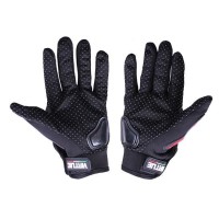 Мотоперчатки черные текстиль size XL