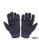 Мотоперчатки черные текстиль size XL