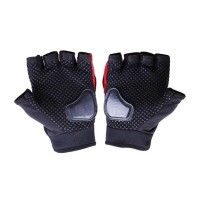 Мотоперчатки YM001-15 (короткие) красные size L