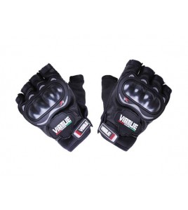 Мотоперчатки YM001-15 (короткие) черные size L