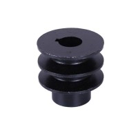 Шкив ремня ведущий 2 ручья (посадочный диаметр 19 мм) - 168F YBX