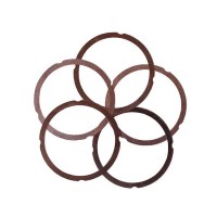 Прокладка головки цилиндра медная, к-т: 5 шт. - 178F YBX