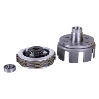 Сцепление в сборе (под шлицы 25 мм) с корзиной - КПП YBX