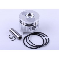 Поршневой комплект 86,00 мм STD (тупой конус форкамеры): 8 единиц - 186F