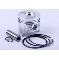 Поршневой комплект 86,00 мм STD (тупой конус форкамеры): 8 единиц - 186F