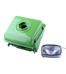 Бак топливный + фара, потайная горловина - 1GZ90 - 180N