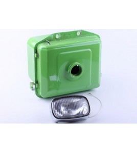 Бак топливный + фара, выступающая горловина - ZUBR original - 180N