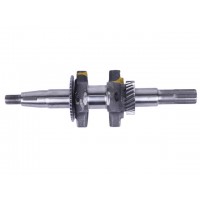 Коленвал в сборе под шлицы диаметр 20 мм - 168F